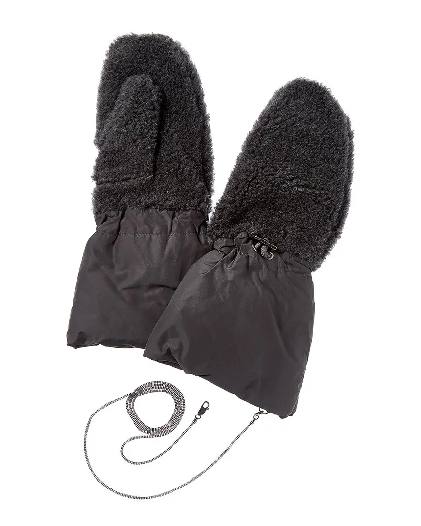 Brunello Cucinelli Wool & Cashmere-Blend Mittens