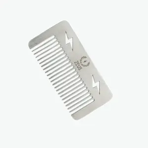 Pocket Size Comb, Stainless Steel