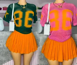 KNITTED JERSEY TOP