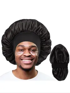 Two-Layer Sleep Cap for Men and Women, Protects Hair, Ideal for Gifts, Unisex Sleeping Hat, Keeps Hair Safe During Sleep, Sleeping Bonnet, Bonnets for Sleeping