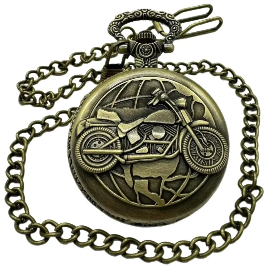 49002 - Invicta Vintage Road Warrior Pocket Watch - 47mm, Bronze