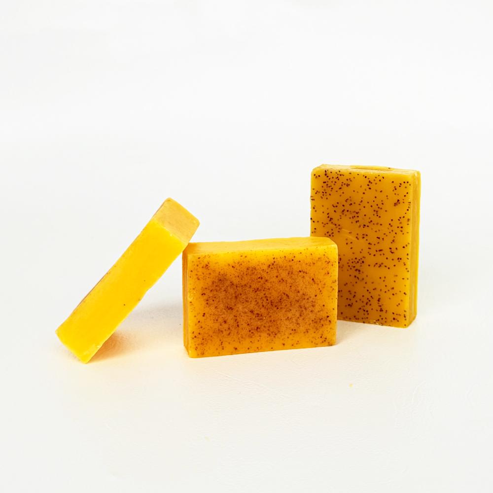 3PCS Turmeric & Kojic Acid Cleansing Soap Set Organic