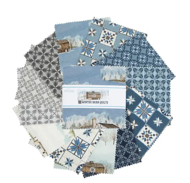 Winter Barns Stackers by Riley Blake Designs