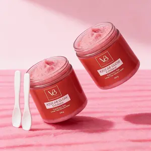 VB BLANQUEACULOS AZUCAR GLOW Exfoliant & Brightening Sugar Scrub Hydrating Exfoliating Facial Cleanser for Smooth Skin 100g