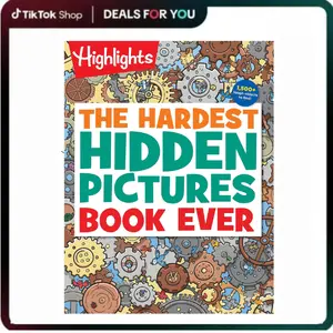 The Hardest Hidden Pictures Book Ever: The Hardest Hidden Pictures Book Ever (Highlights Hidden Pictures Puzzles) Over 1,500 Hidden Objects to Search and Find, Hardest Look-and-Find Book