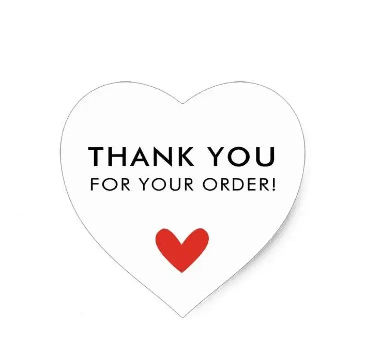 A thank-you letter to the buyer