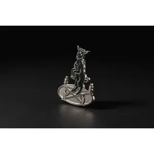 Summoning Goat Enamel Pin