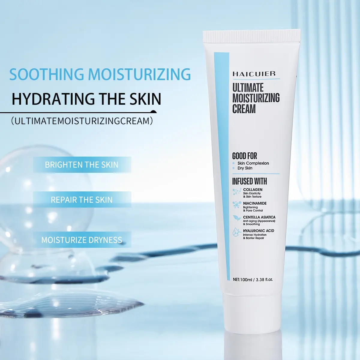 Moisturizing Face Cream, Hydrating Moisturizer for Dry Skin, Hydrate Moisturizing, Daily Moisturizing Blend, Winter & Fall Hydration, Perfect Gift for Mom & Girlfriend, Essential Skincare Moisture