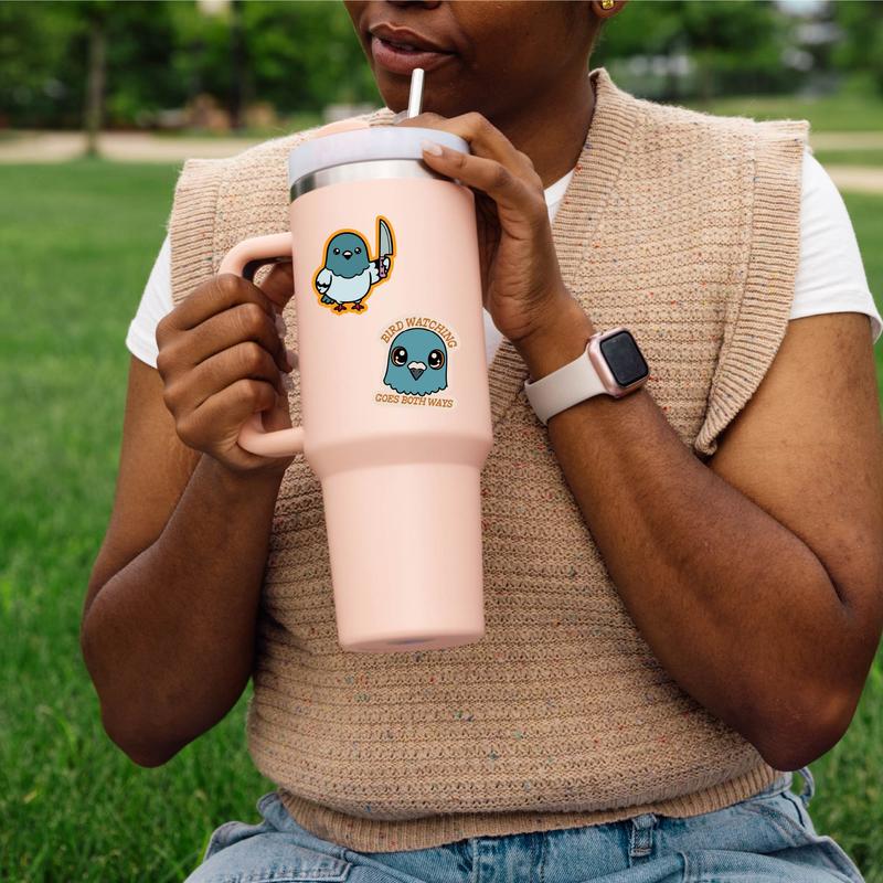 Pigeon Sticker Extra Large Stickers for Adults Funny Adhesives with Memes Funny Stickers with Colorful Graphic Decals Funny Animal  Multi