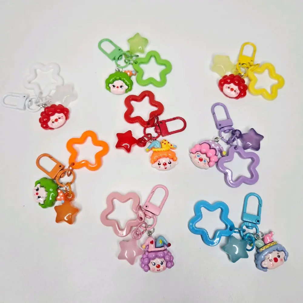 Kawaii Clown Star Charm