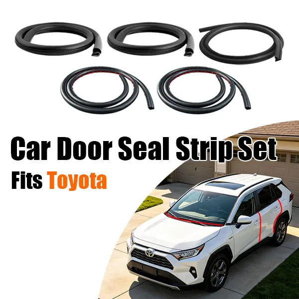 Toyota special car B-pillar C-pillar instrument panel seal strip door sound insulation strip dust-proof car special accessories, Car Accessory, Automotive