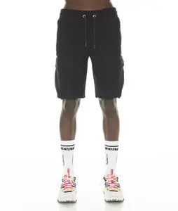 CARGO SWEATSHORT IN BLACK