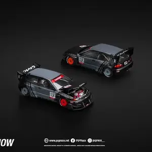Pop race 1:64 Pandem Civic EG6 “Kanjozoku” – PR640163/BLACK