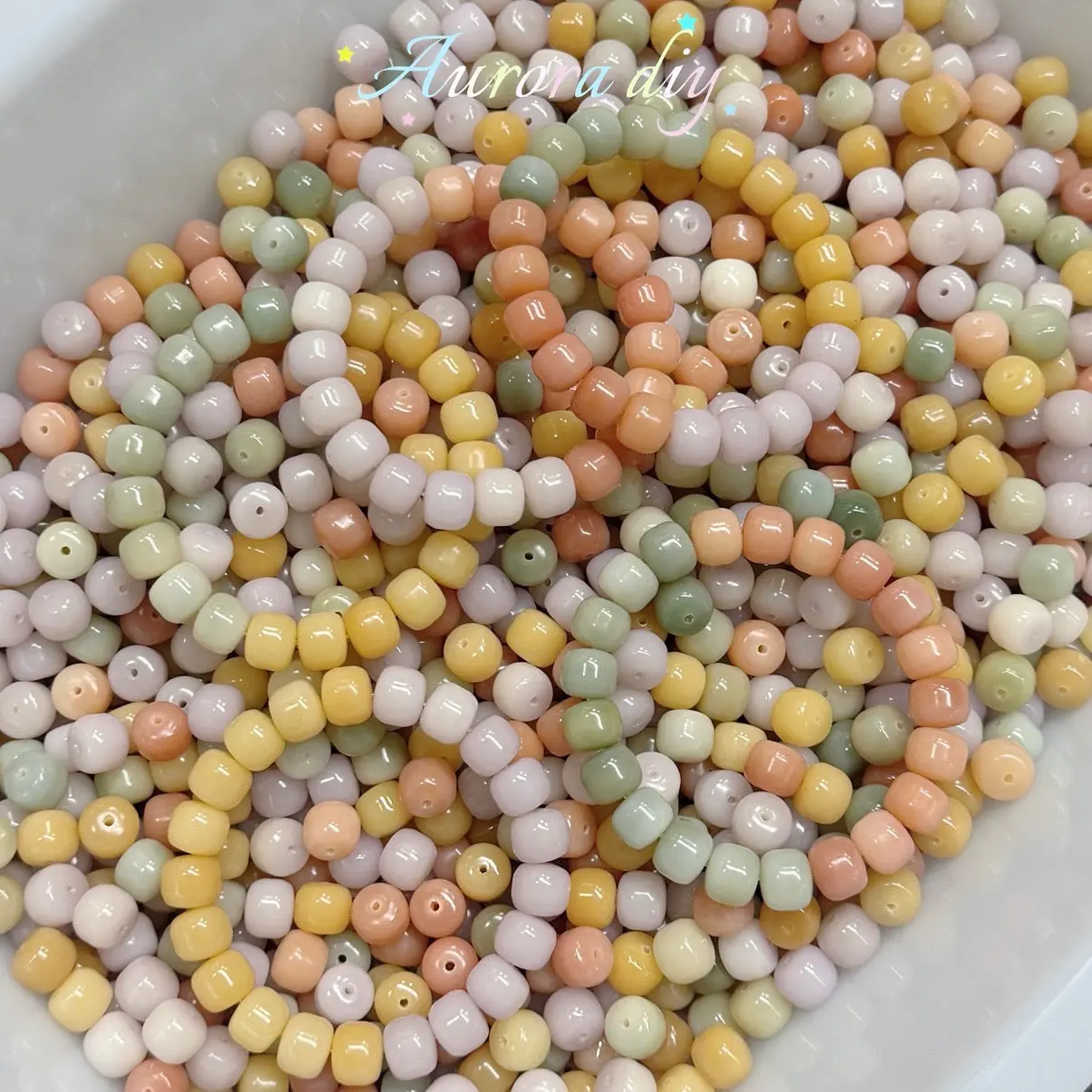 (K18)9*11mm Morandi mix*100