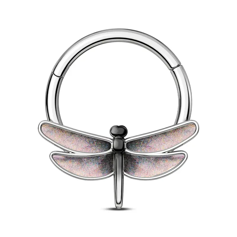 Dragonfly Hinged Segment Septum Ring