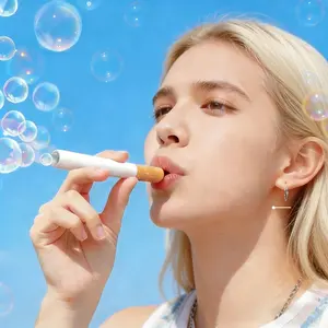 Bubble Fidget Stress Relief Toy Cigarette Box Style Reusable Pop Toy for Adults Funny Novelty Gift for Christmas, New Year & Graduation Party Viral Prank Toy Squishy Maker Desk Toy White Elephant Gift