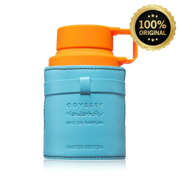 Armaf Odyssey Mandarin Sky Limited Edition EDP Spray, a Bold Men's Fragrance with Citrus & Cedar, Long Lasting Perfume for Everyday Wear, 60ml / 2.0 oz, Bold Scent