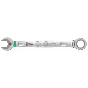 Wera - 5073283001 4013288167385 Ratcheting Combination Wrench Joker 1"/2x177mm, Multi