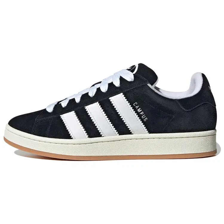 Men's adidas Originals Campus 00s Core Black 3 Stripes Casual Sneaker - Closed-Toe, Casual Footwear, Trainer, Walking, Athletic Shoe, Three Stripes