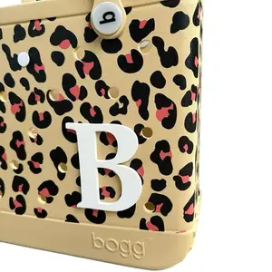 Letter Bag Charm - Personalized Accessory for Bogg Bags - Ideal Gift for Women - Customizable Letter Size 4 Inches