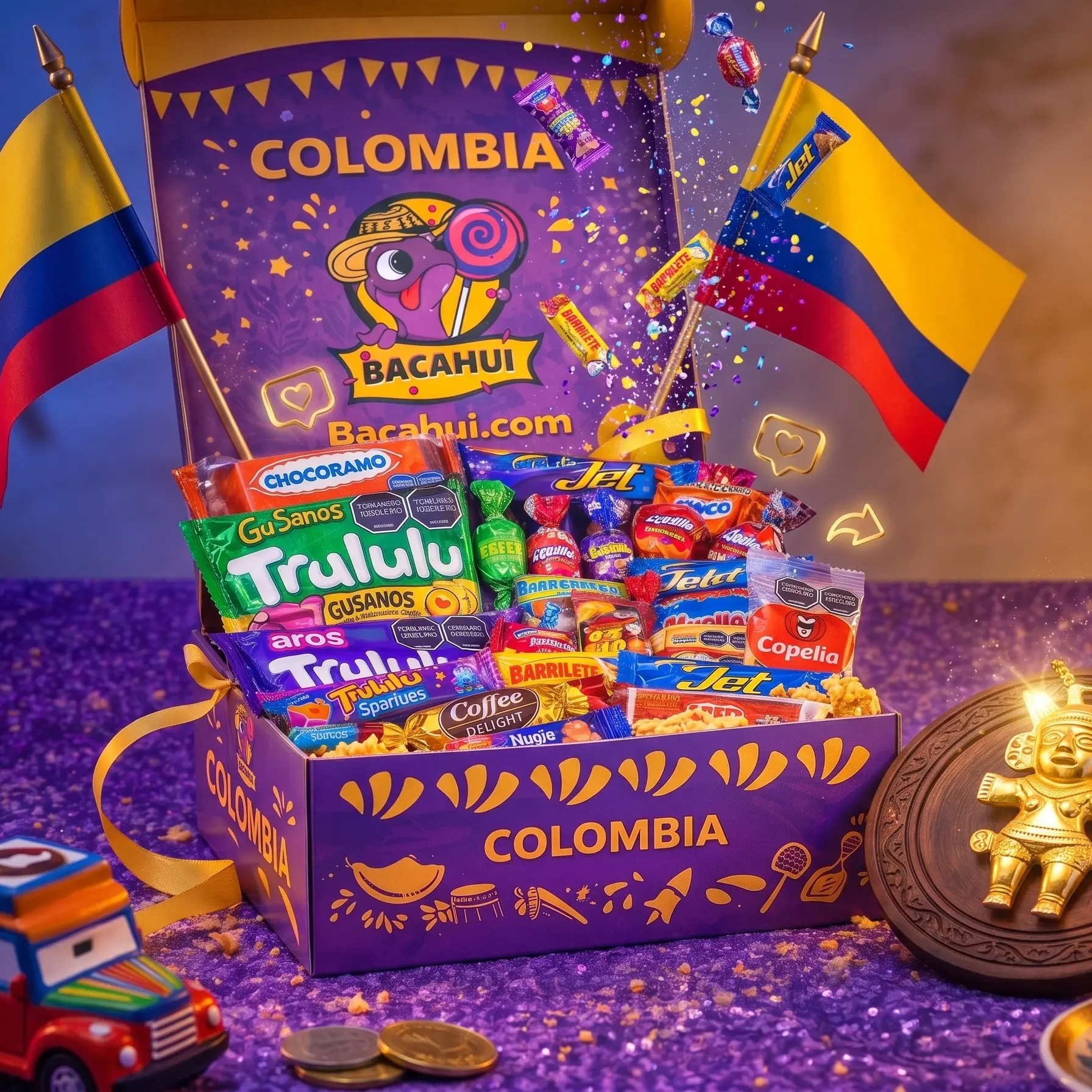 Colombian Snack Sampler Box Colombian Snack Sampler Box