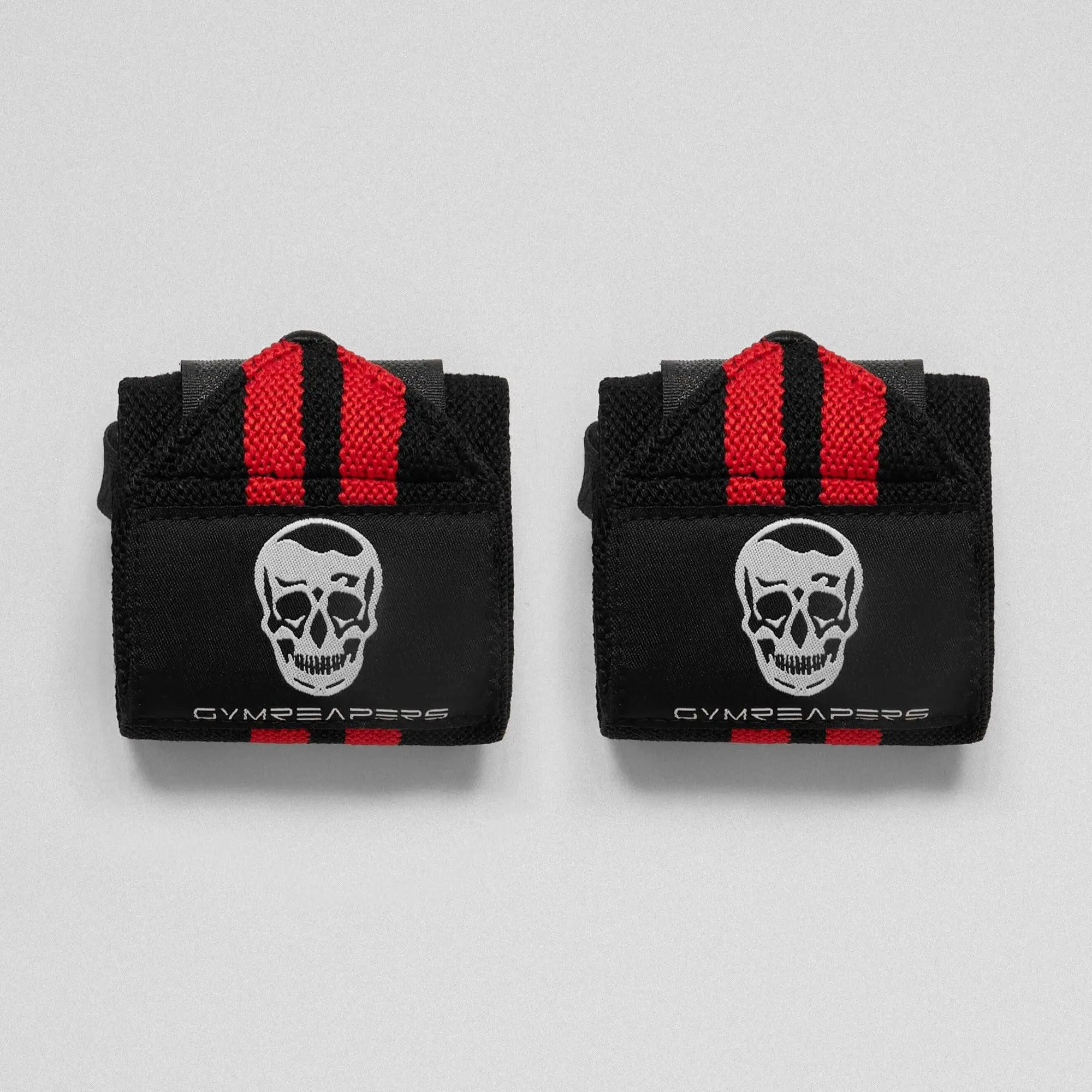 Wrist Wraps - 18" Gym Weightlifting Wrist Support, Red Wrist Wraps - 18" Gym Weightlifting Wrist Support, Red
