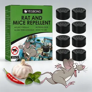 8-Pack Rodent Repellent Balls for Home Kitchen Effective Pest Control Solution
