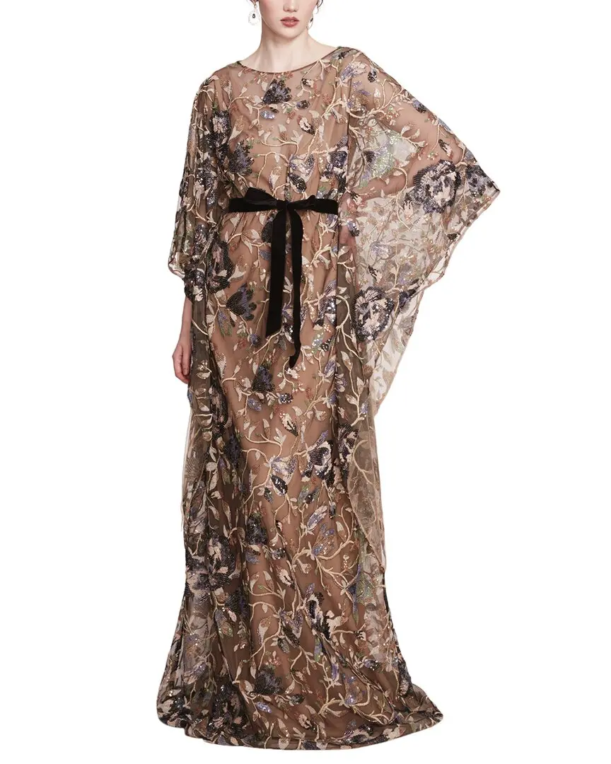 Marchesa Notte Kaftan Dress