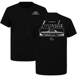 Chevrolet Impala Shirt, Classic Lowrider Car Graphic Tee, Retro Auto Enthusiast Apparel for Men, Menswear, Full Size, Casual Wear, Streetwear