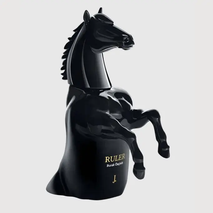 RULER Eau De Parfum for Men – Spicy Woody Fragrance with Amber & Musk (80ml)