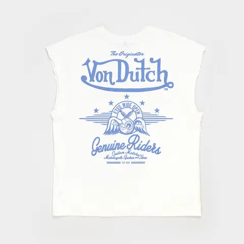 VON DUTCH Genuine Riders Mens Muscle Tee
