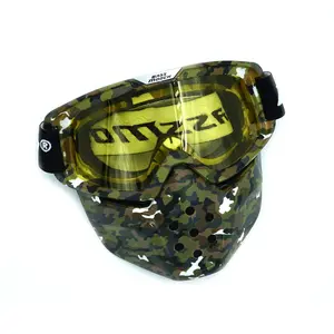 M5 Tournament Face Mask - Green Camo, Suitable for Masks, Durable Material, Lightweight Design