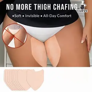 30-piece combination of protective covers for inner thigh anti-friction pads | invisible skin-friendly adhesive pads, anti-friction, no visible wear