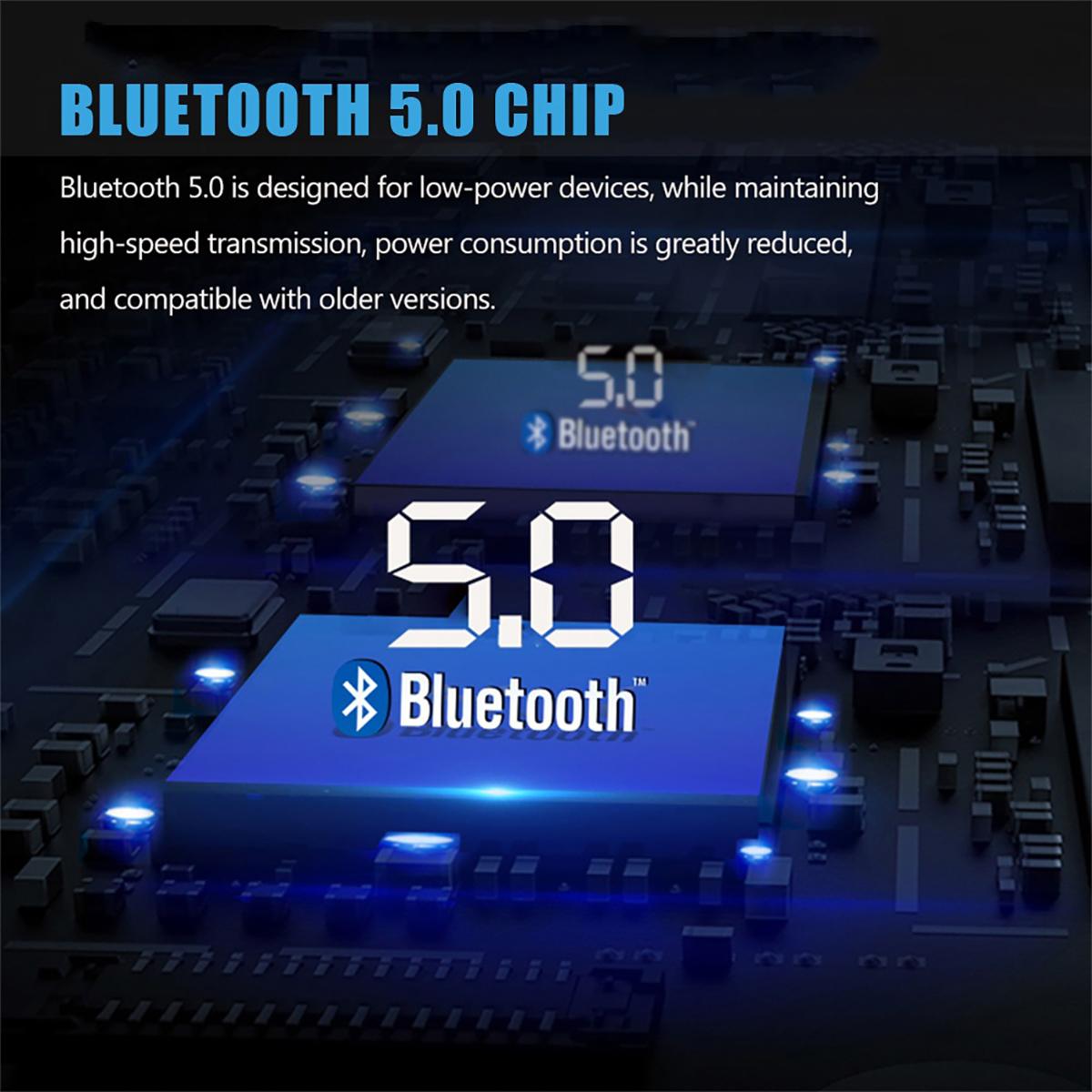 Car MP3 Player with Bluetooth 5.3 FM Transmitter, 7-Color RGB LED Light, PD/USB-C Fast Charger, Supports TF Card & USB Disk, Lossless Audio Sync Car Essentials