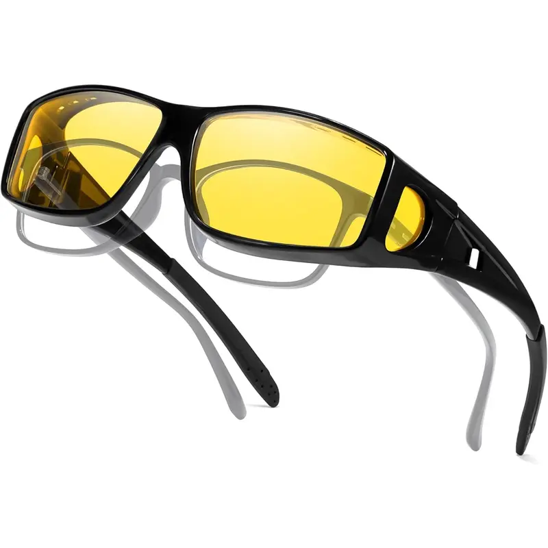 Womens Polarized Sunglasses Fit Over Glasses Wrap – Slim Shadies Celebrity Sunglasses