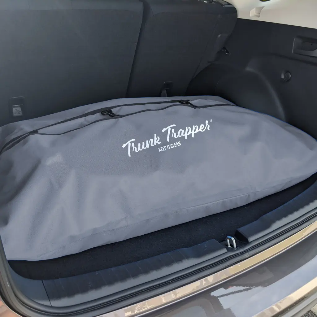 Maximize Car Space with a Gray Trunk Trapper® Storage Solution