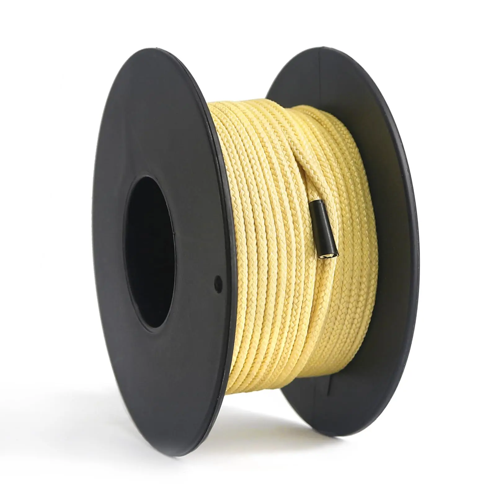 NEWDOAR 1.5mm 12-Strand Kevlar Braided Cord, 50ft High-Strength Utility Line (440lb), Fireproof and Abrasion-Resistant for Camping, Survival, Hobbies, Climbing Rope, Durability, Anti-Bite, Chemical Resistance, Backpacks, 12-Strand Braid, Edc Survival, Eme