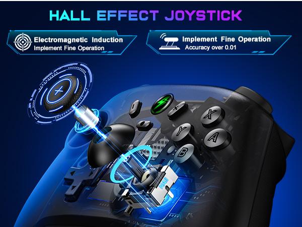 ESYWEN Switch Controller for Nintendo Switch/Lite/OLED, Hall Joystick Wireless Switch Pro Controller support iOS/Android/Windows PC, Switch Remote Joystick Gamepad with RGB/Turbo/Motion Control/Vibration ESYWEN Switch Controller for Nintendo Switch/Lite/OLED, Hall Joystick Wireless Switch Pro Controller support iOS/Android/Windows PC, Switch Remote Joystick Gamepad with RGB/Turbo/Motion Control/Vibration