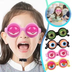 Novelty Funny Glasses with Winking Eye Mechanism, Casual Style Decorative Eyewear for Selfie Fun & Gag Gifts for Friends, Party Event Props