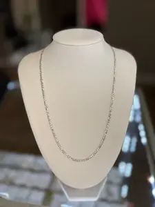 Silver Figaro Chain