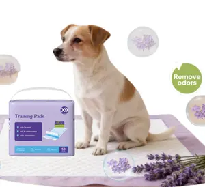 X9 Lavender Disposable Pet Underpads - Heavy-Duty, Absorbent Liner, Liquid Absorbing, Strong, Waterproof Pads with 72-Hour Fragrance, Super Absorption, No Reverse Osmosis for Pet Lovers, Heavy-Duty Absorbent Pads, Absorbent Liner Pads