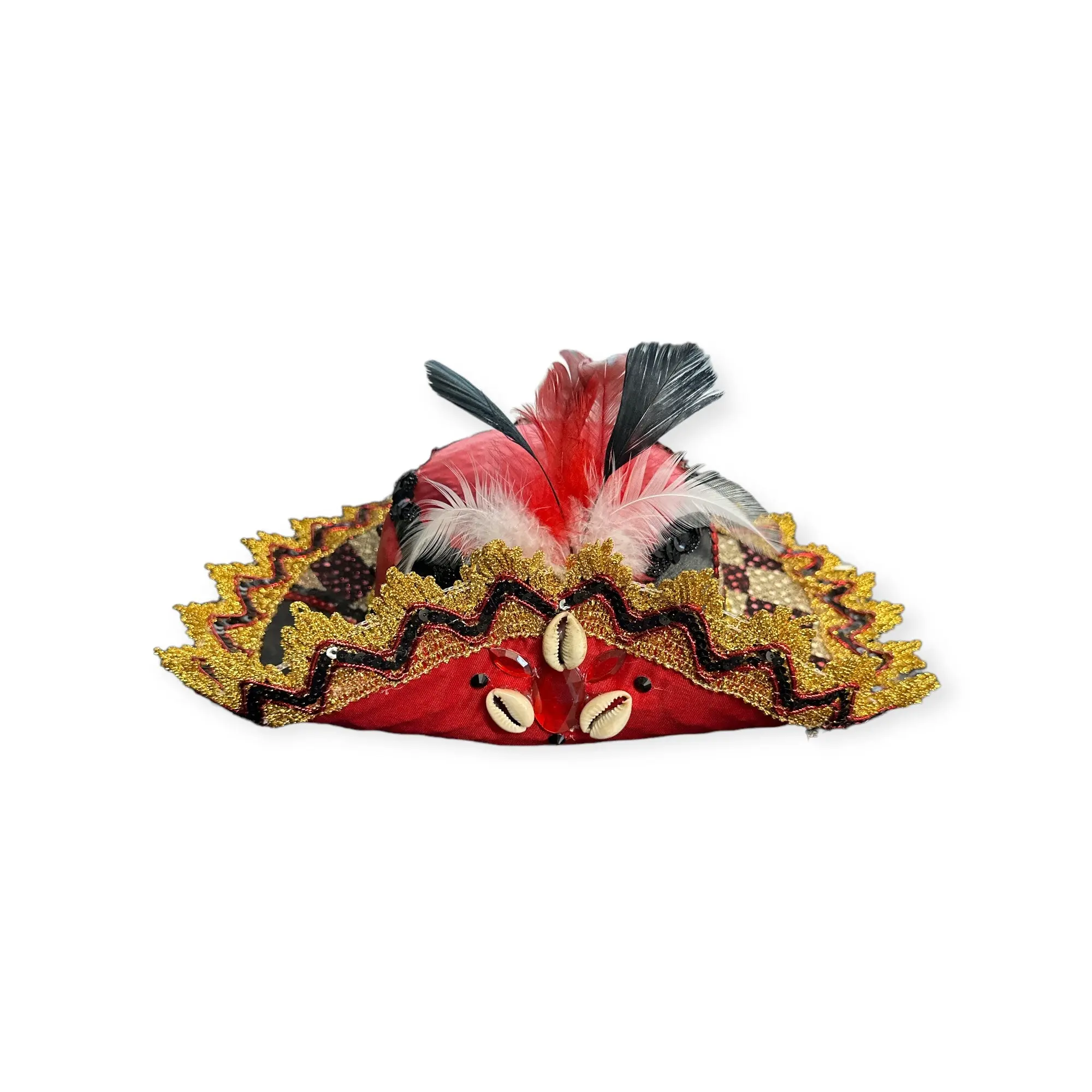 Elegua Hat 3"H x 12" W