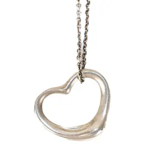 Pre-owned Tiffany & Co. silver Bag Accessories Tiffany & Co Heart Necklace E26022316