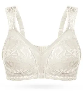 Wingslove Women's Full Coverage Wireless Minimizer Bras Comfort No Padded Supportive Unlined Plus Size Bras