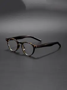 Unisex Anti-Blue Light Tr90 Eyeglasses Frame, Casual Style, Ideal for Beach Music Festivals Driving Street Photography Gifts