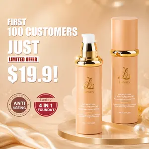 4 in 1-Light Spectrum Color Changing Foundation Gentle Formula Moisturizer Fragrance Foundation Long Lasting ，Concealer,Hydration Matte FinishSeamless Concealment     concealer