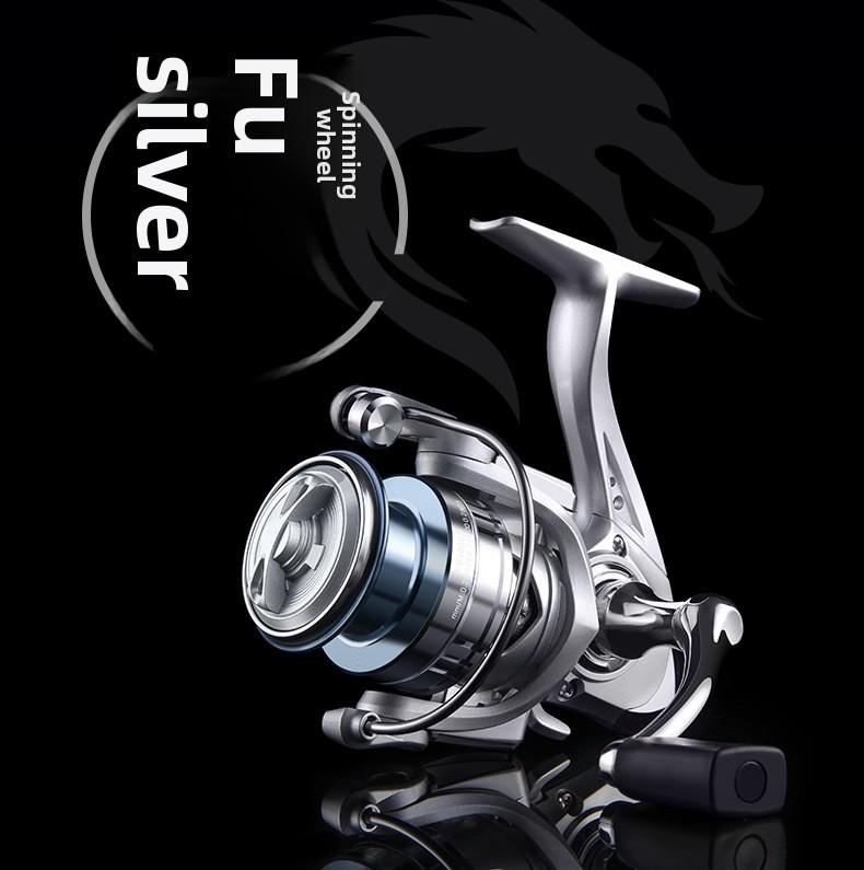 Luya spinning wheel Stella double rocker arm fishing wheel long throw fish wheel Chromium Casting Fishing Reel