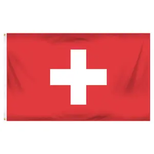Switzerland 3ft x 5ft Printed Polyester Flag