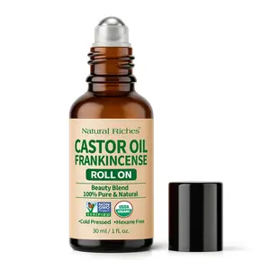 Organic Castor Oil with Frankincense Roll On