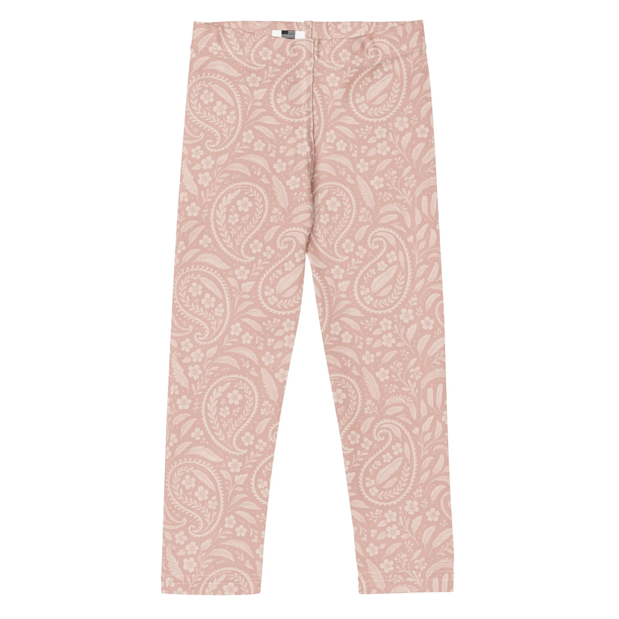 FAFO Kids Leggings - Heritage Rose Paisley